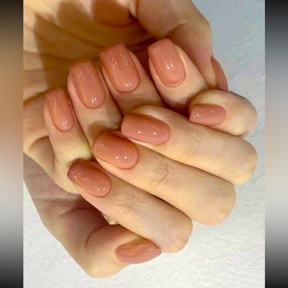 Nude Square 24 💅Piece PressOn Nail Set